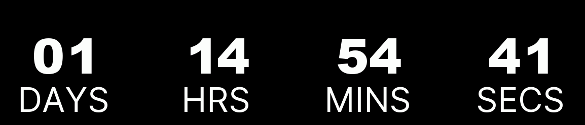 Black Friday Sale Extended 24HRs