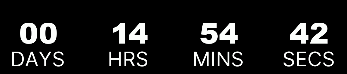 Black Friday Sale Extended 24HRs