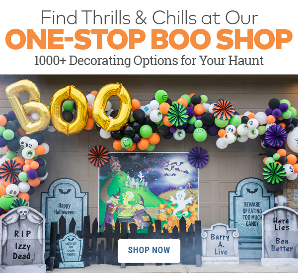 Find Thrills & Chills at Our One-Stop Boo Shop!