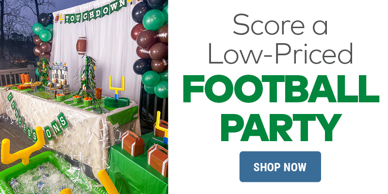 Score a Low-Priced Football Party