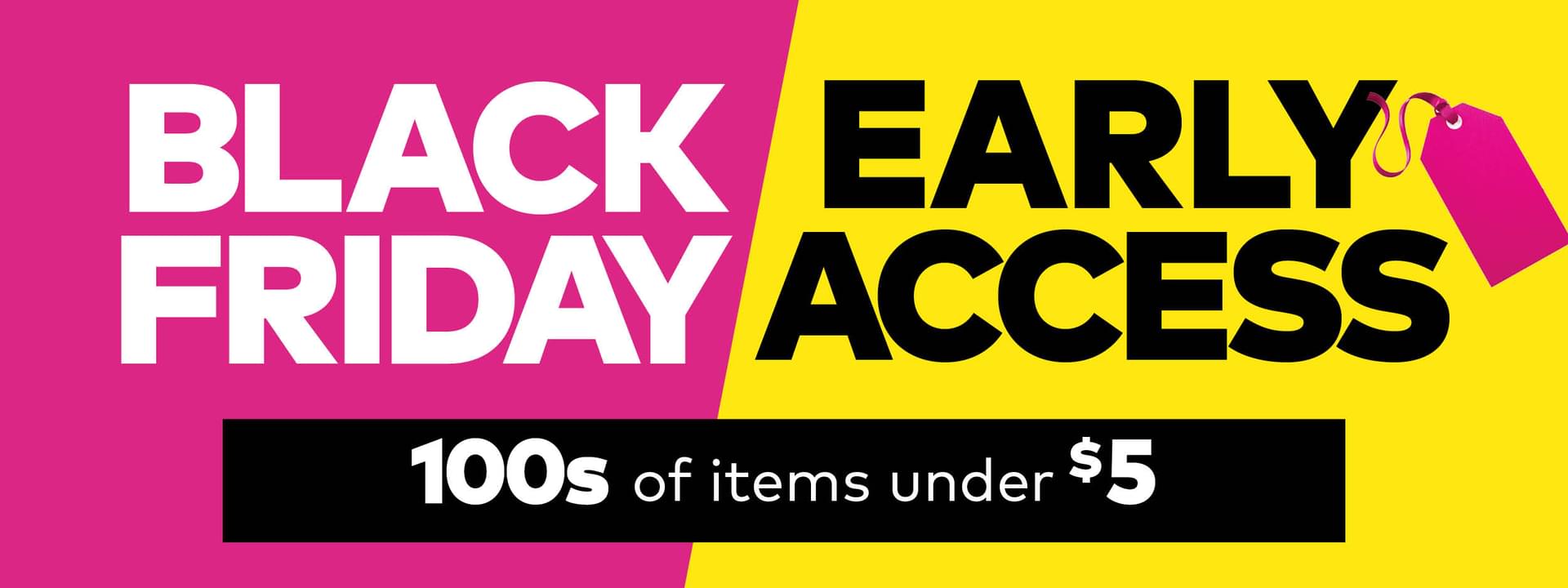 Early Access Black Friday Deals