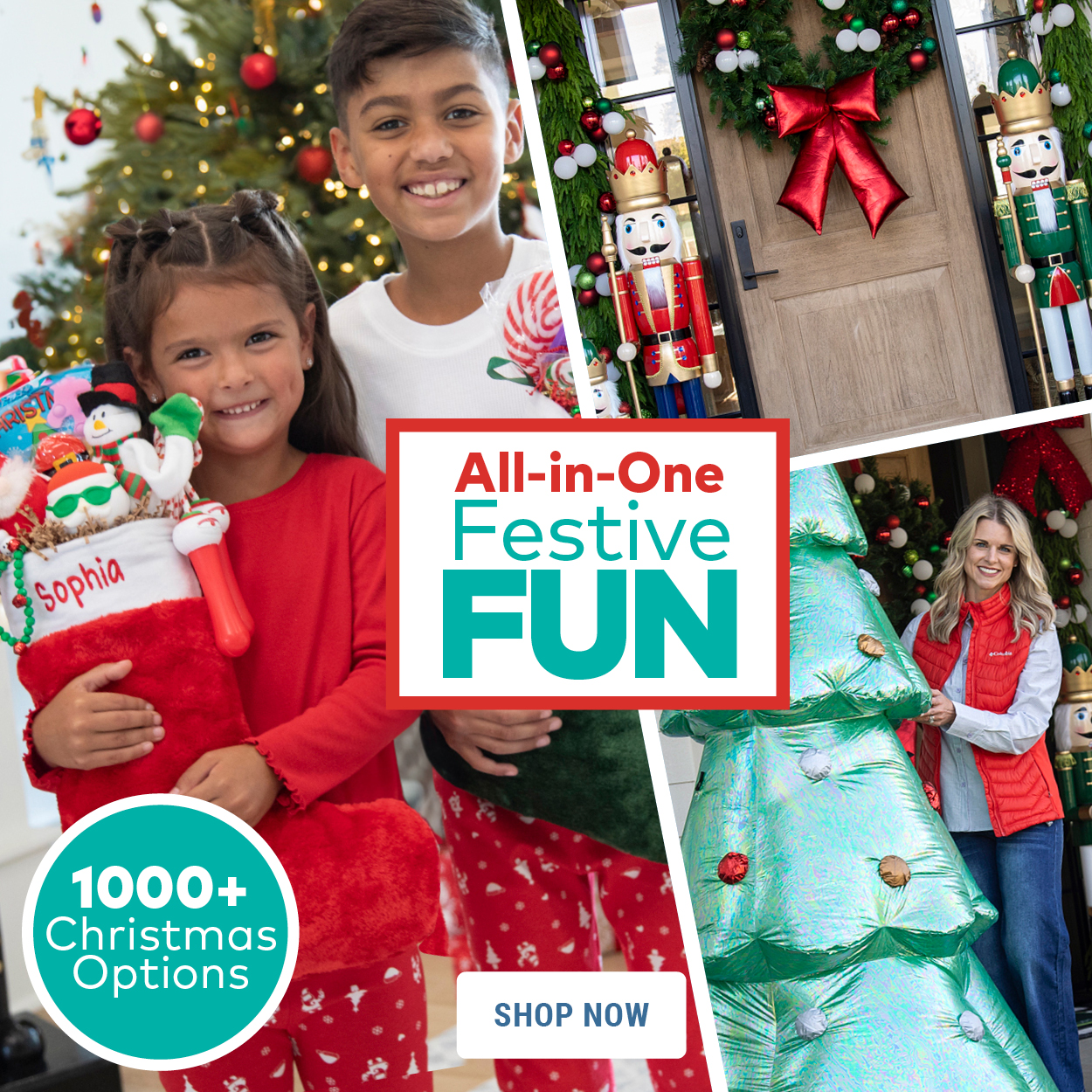 All-in-One Festive Fun. 1000+ Christmas Options.