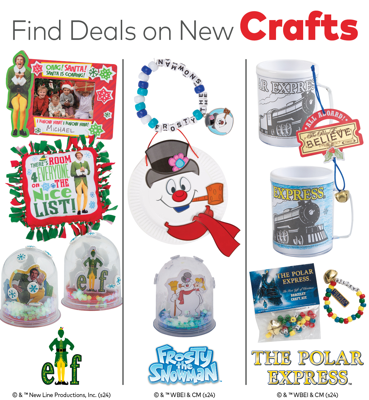 Find Deals on New Crafts.