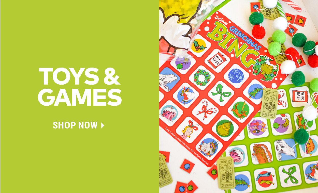 Grinch toys and games