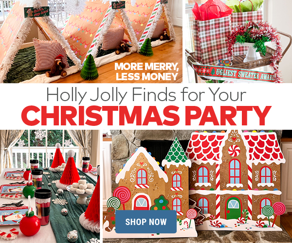 Holly Jolly Finds for Your Christmas Party