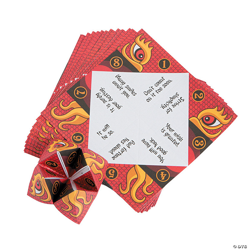 Lunar New Year Fortune Teller Games - 48 Pc.