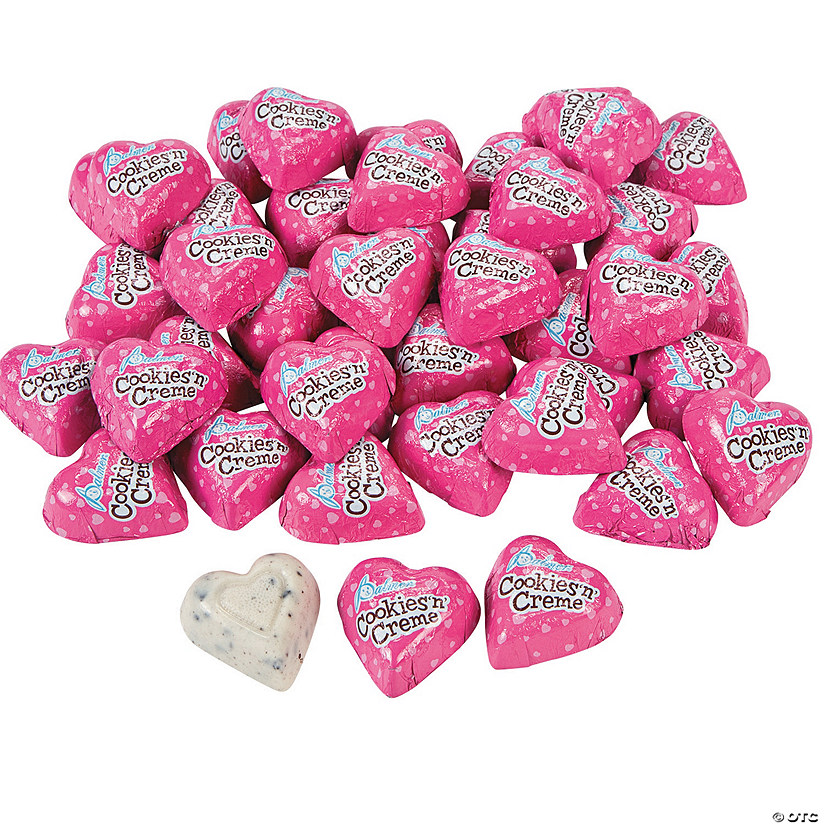 Palmer® Cookies ’N Creme Hearts - 46 Pc.