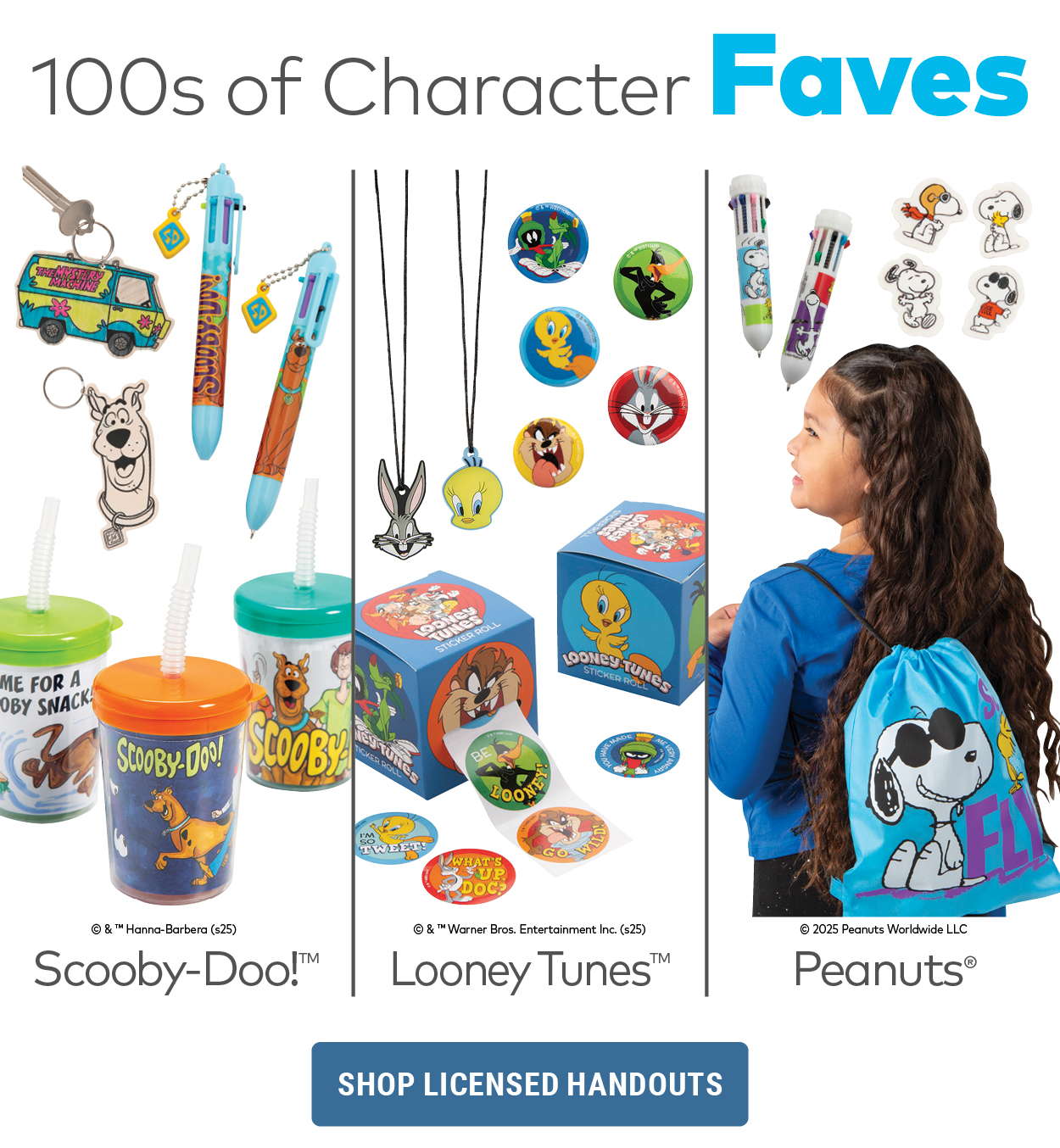 Licensed Character Favorites! 