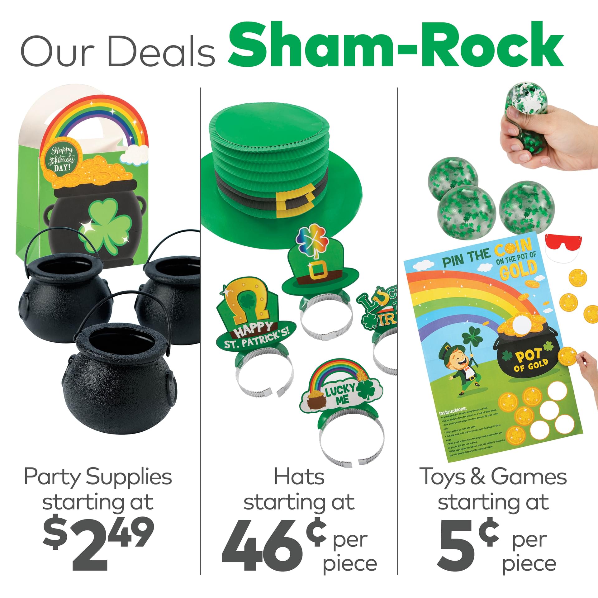 Our Deals Sham-Rock.