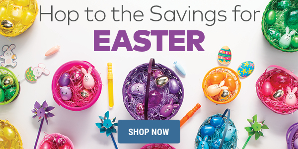 Hop to the Savings for Easter