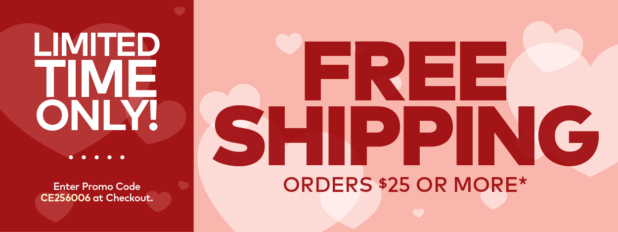 Free Shipping on ANY order