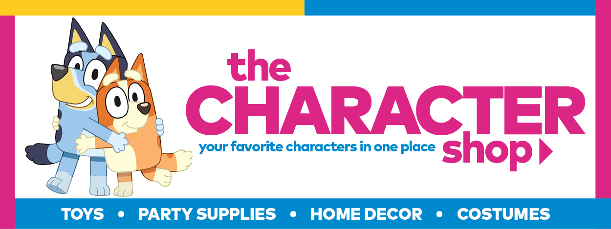 The Character Shop. Your favorite characters in one place!