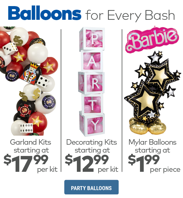 Save on Balloons for Every Bash