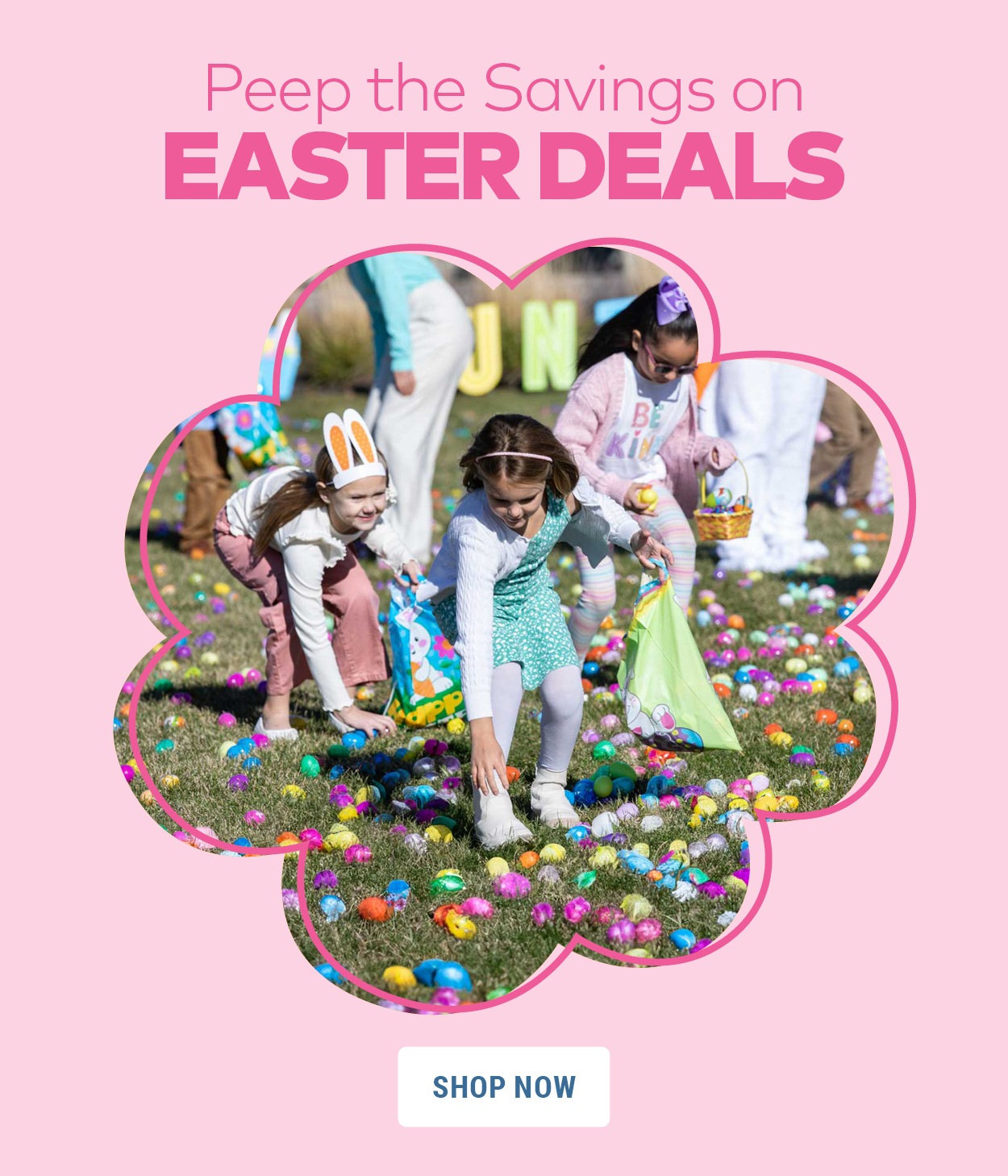 Peep the savings on easter deals! 