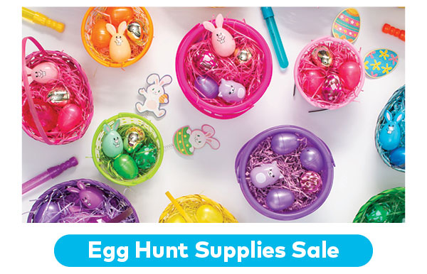 Shop Easter Egg Hunt Supplies on Sale