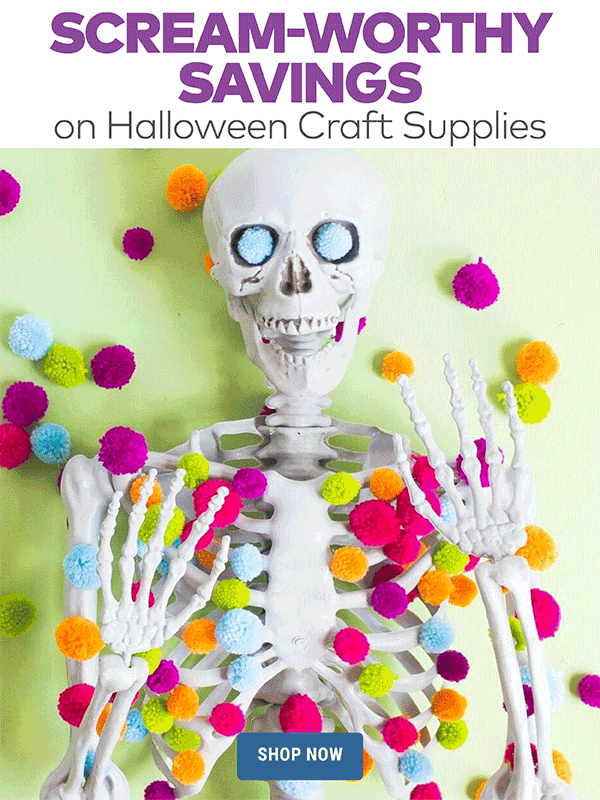 Scream-Worthy Savings on Halloween Craft Supplies