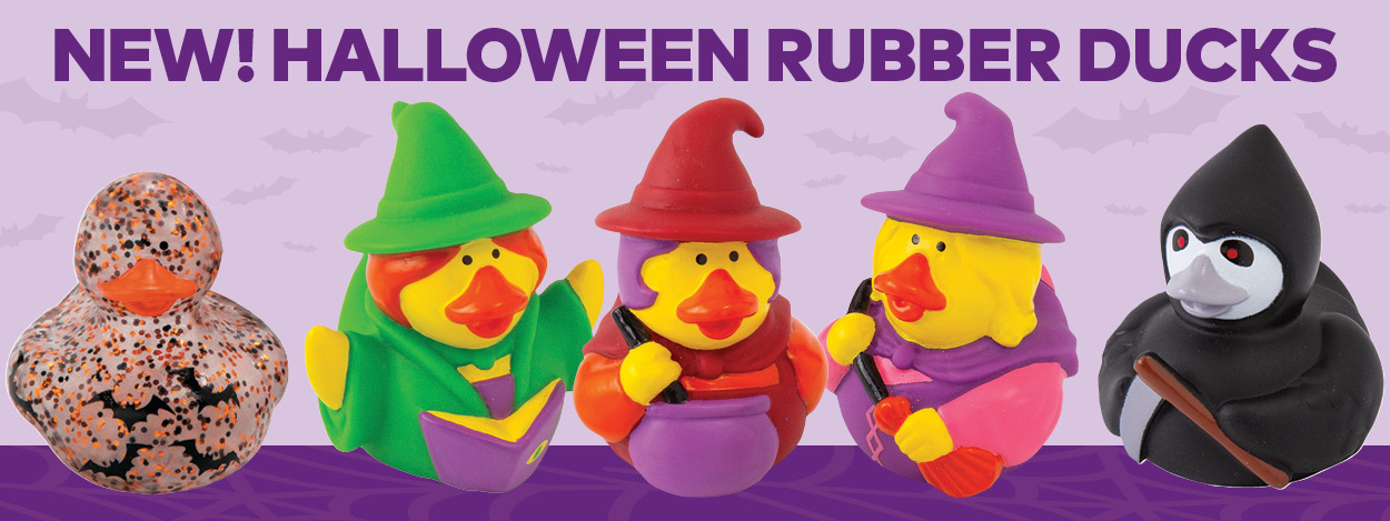 New Halloween Rubber Ducks