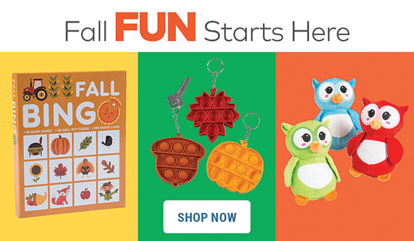 Fall Fun Starts Here with Toys & Games