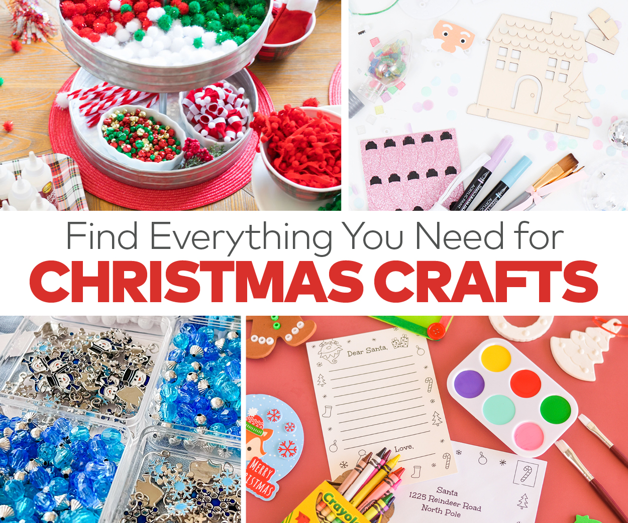 Find Everything You Need for Christmas Crafts
