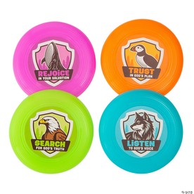 3 1/2" Bulk 72 Pc. Mini Great North VBS Plastic Flying Discs
