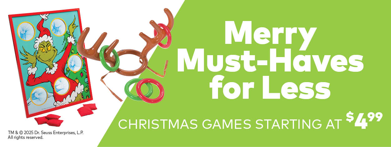 Merry Must-Haves for Less - Christmas Games Starting at $4.99