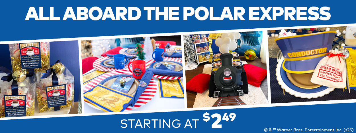 All Aboard the Polar Express. Starting at $2.49.