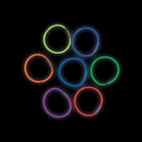 Bulk 100 Pc. Solid Glow Bracelet Assortment
