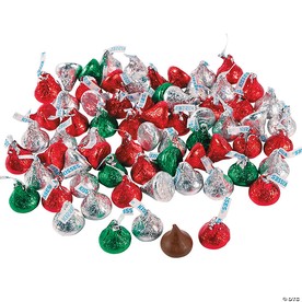 10 oz. Hershey’s® Christmas Kisses® Chocolate Candy - 65 Pc.
