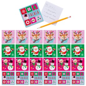 4" x 4" Sugar Rush Holiday Characters Paper Notepads – 24 Pc.
