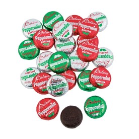 1 lb. Palmer<sup>®</sup> Christmas Peppermint Patties Chocolate Candy - 47 Pc.