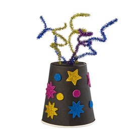 Fireworks Paper Cup Craft Kit - Makes 12
