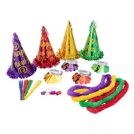 New Year’s Eve Glittered Party Kit for 50