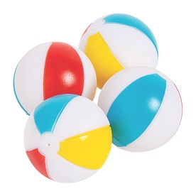 Colorful Mini Pool Party Beach Ball Squirt Toys - 12 Pc.