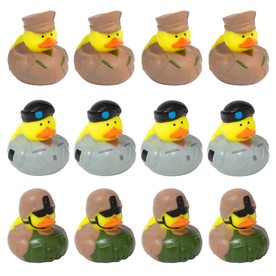 Military Rubber Ducks - 12 Pc.