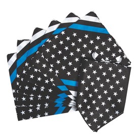 Thin Blue Line Bandanas - 12 Pc.