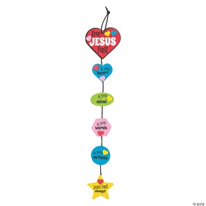 Keep Jesus First in Your Heart Craft Kit - Makes 12
