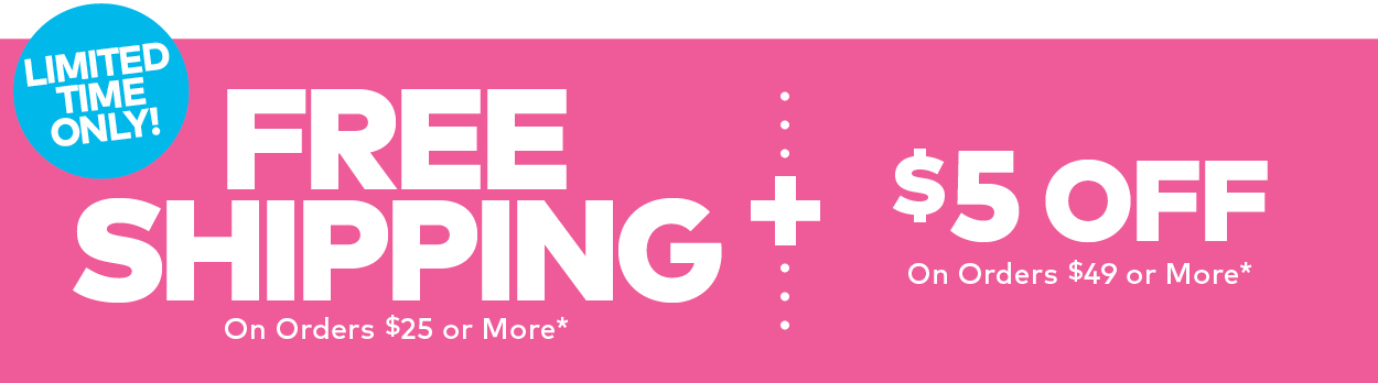 Limited Time! Free Shipping on ANY Order!