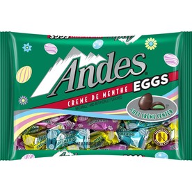 7.79 oz. Andes<sup>®</sup> Crème de Menthe Chocolate Easter Egg Candies – 30 Pc.