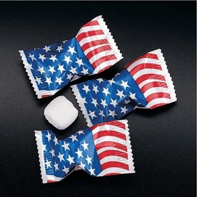 14 oz. Patriotic Stars & Stripes USA Flag Buttermints - 108 Pc.