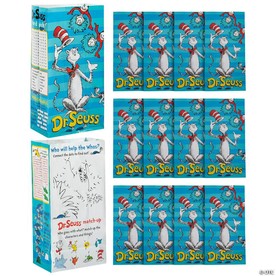 5 1/4" x 10" Dr. Seuss™ Activity Paper Favor Bags – 12 Pc.