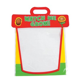 6 1/2" x 9" Clear Vinyl Pocket See-Through Greenhouses - 12 Pc.