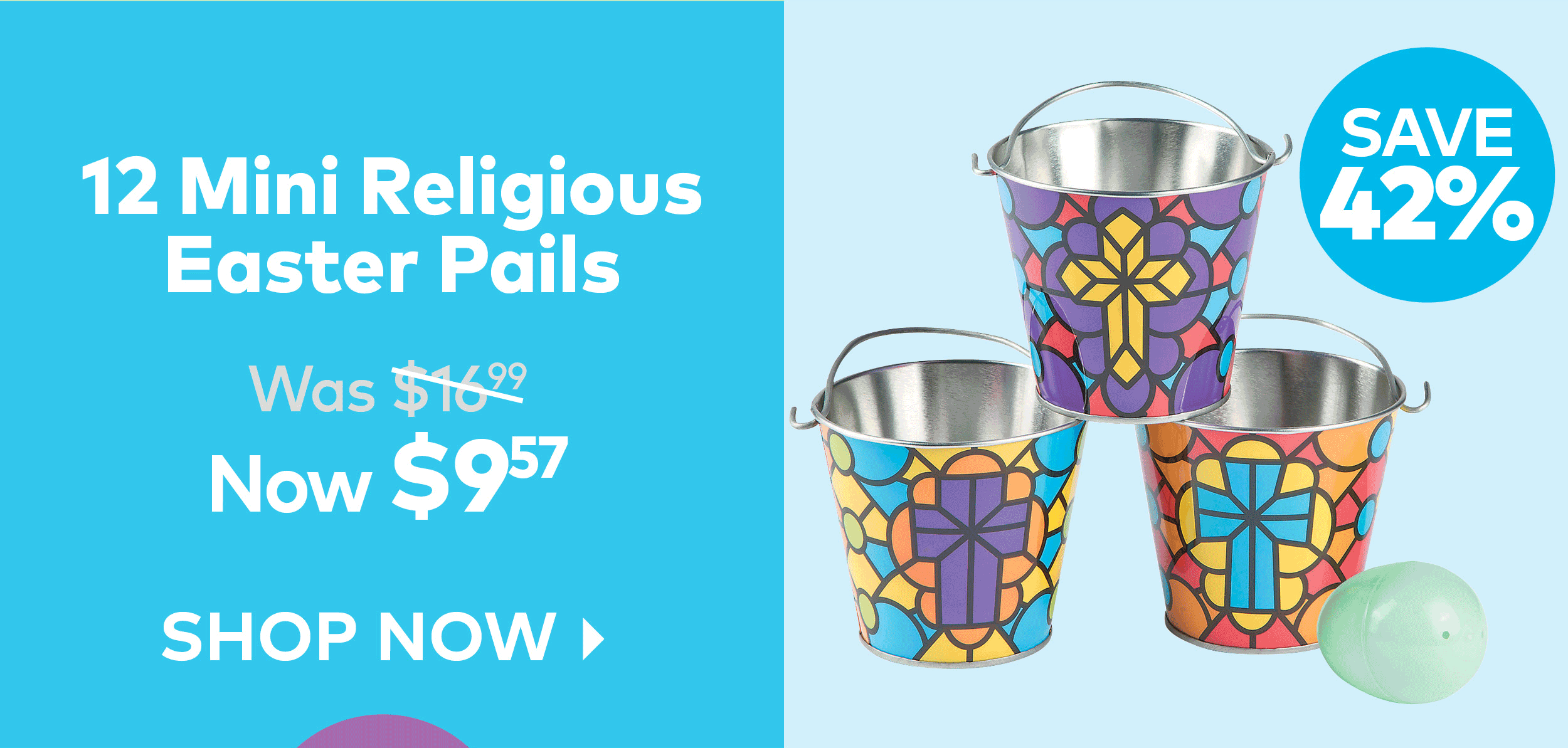 Mini Religious Easter Pails