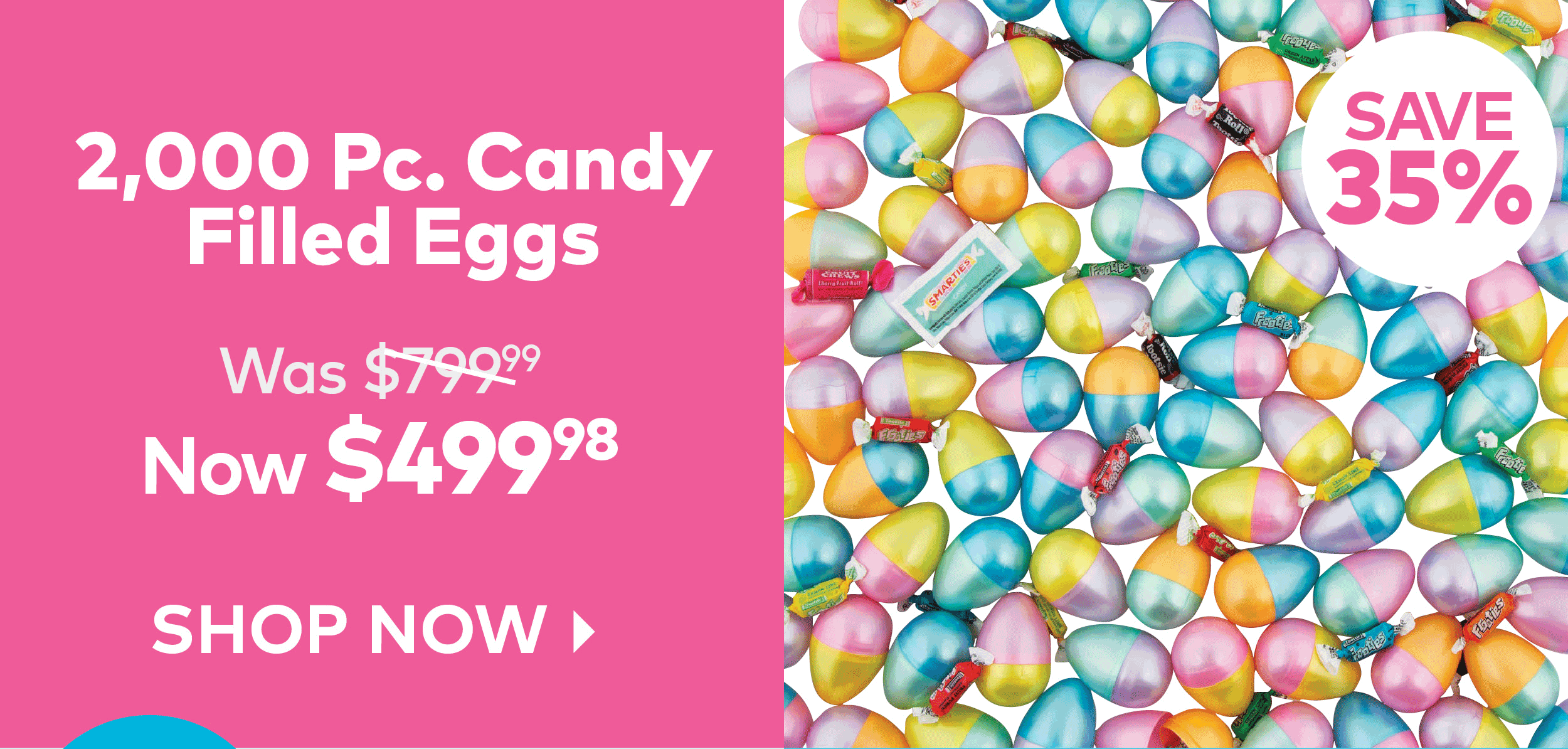 2000pc Candy Filled Eggs