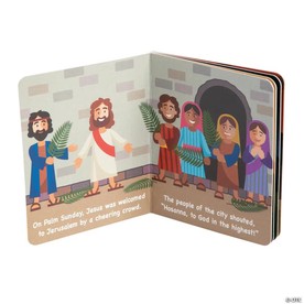 He Lives Mini Board Books for Easter - 12 Pc. with 10 Pages
