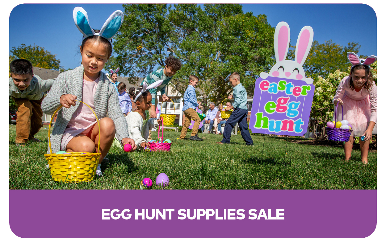 Egg Hunt Supplies Sale