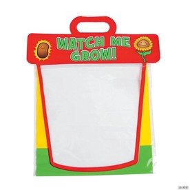 6 1/2" x 9" Clear Vinyl Pocket See-Through Greenhouses - 12 Pc.