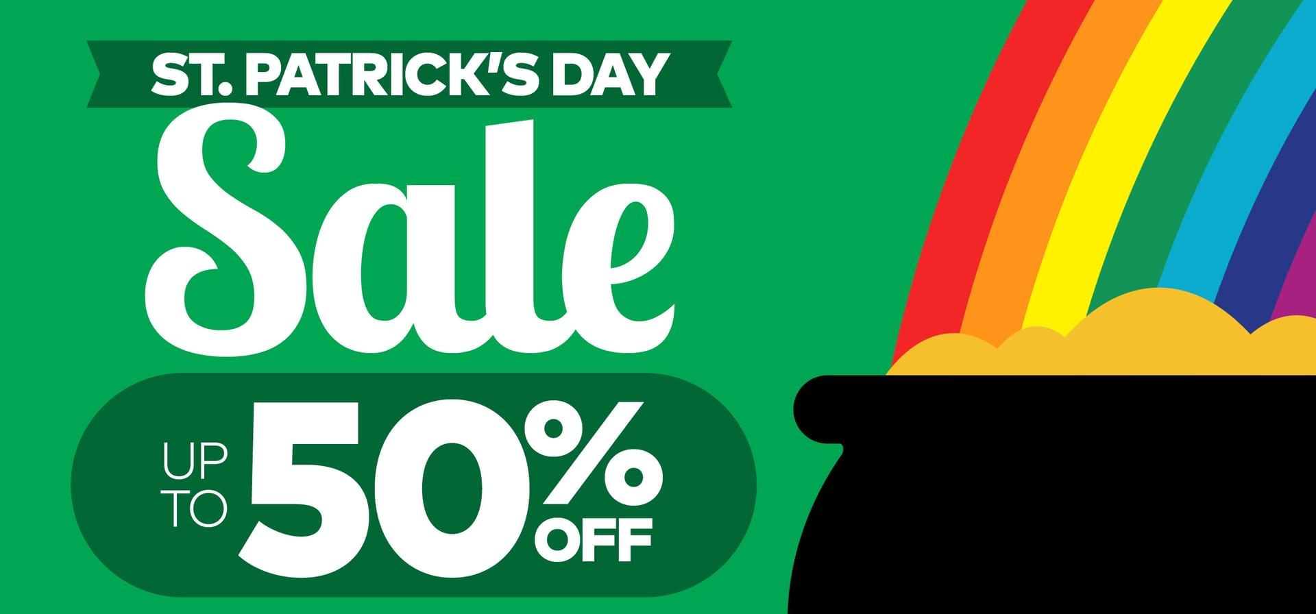 St Patricks Day Sale