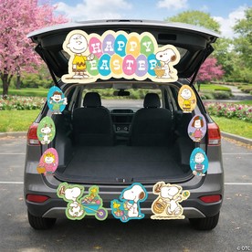 Peanuts® Happy Easter Trunk Hop Cardstock Decorating Kit – 10 Pc.