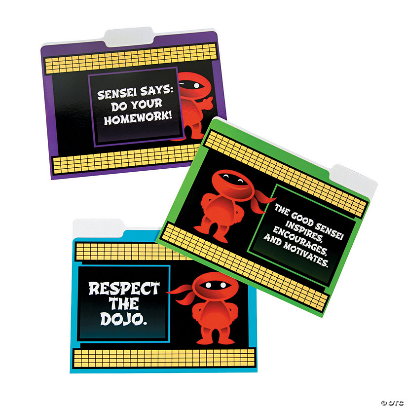 Teaching Ninja File Folders