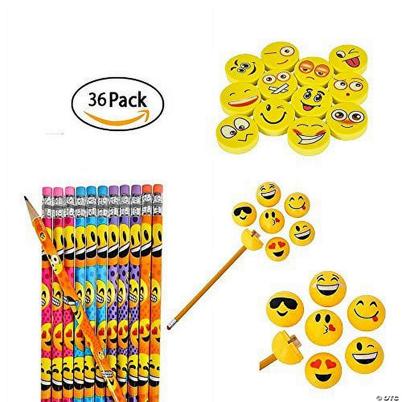 Rhode Island Novelty Emoji School Supplies Set